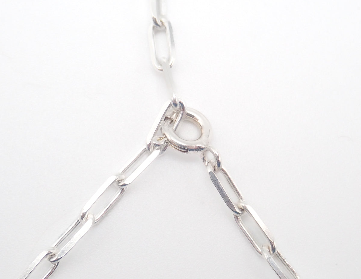 Collier Préhnite Argent