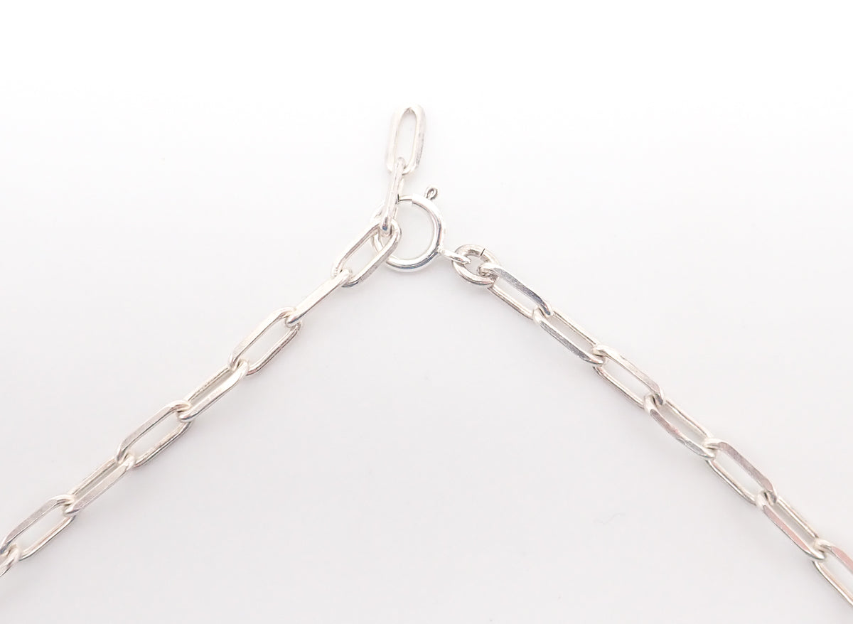 Collier Quartz citron argent