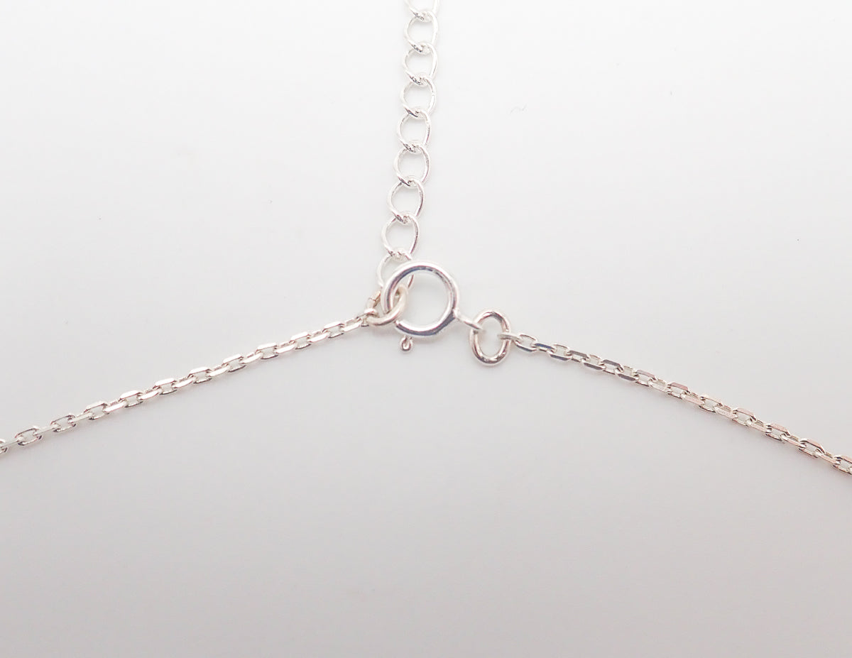 Collier Tourmalines noires Argent