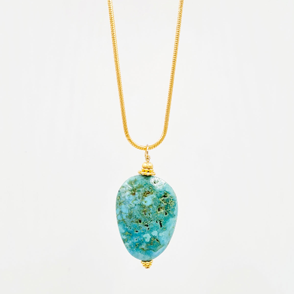 Pendentif Chrysocolle