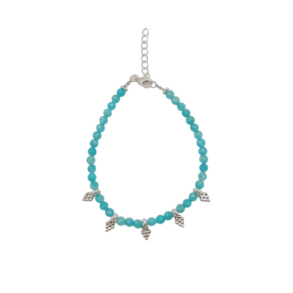 Bracelet Amazonite pampilles