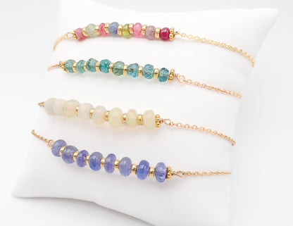 Bracelet Tanzanites