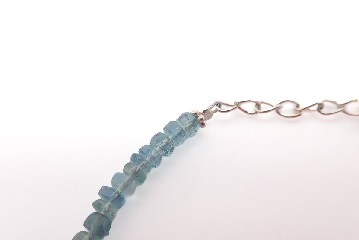 Bracelet Émeraudes argent