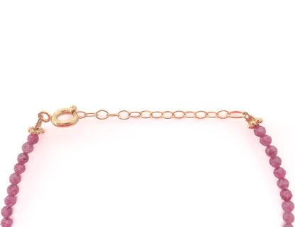 Bracelet Rubis et Saphirs multicolores