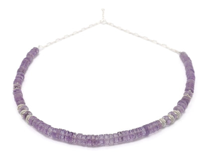 Collier Améthystes Argent