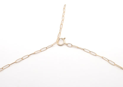 Collier Améthystes or jaune laminé