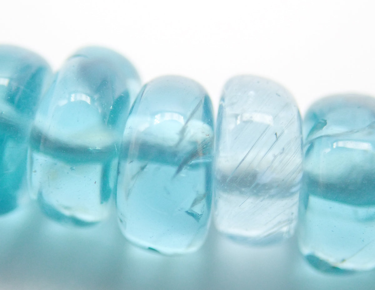 Collier Apatites Or jaune laminé