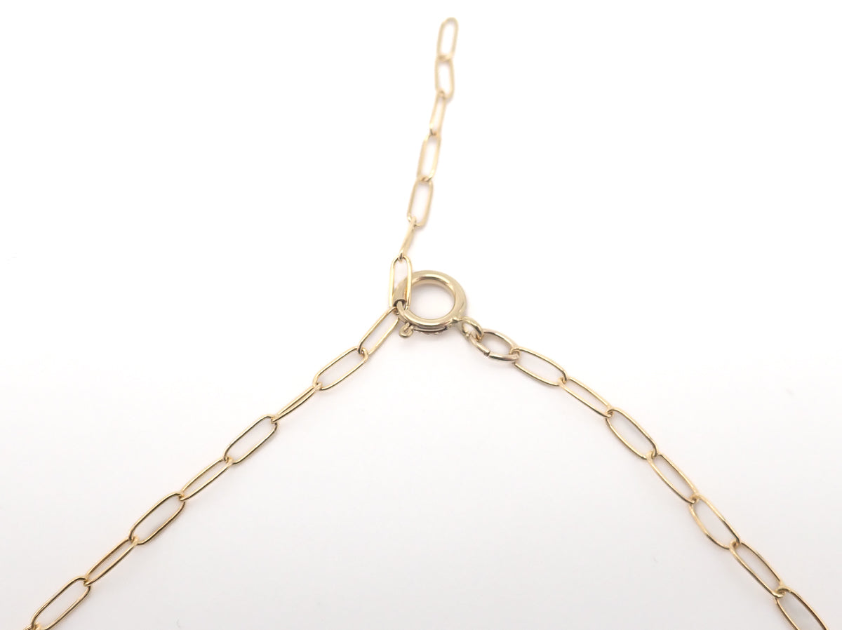 Collier Apatites Or jaune laminé