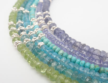 Collier Tanzanite Argent Petit