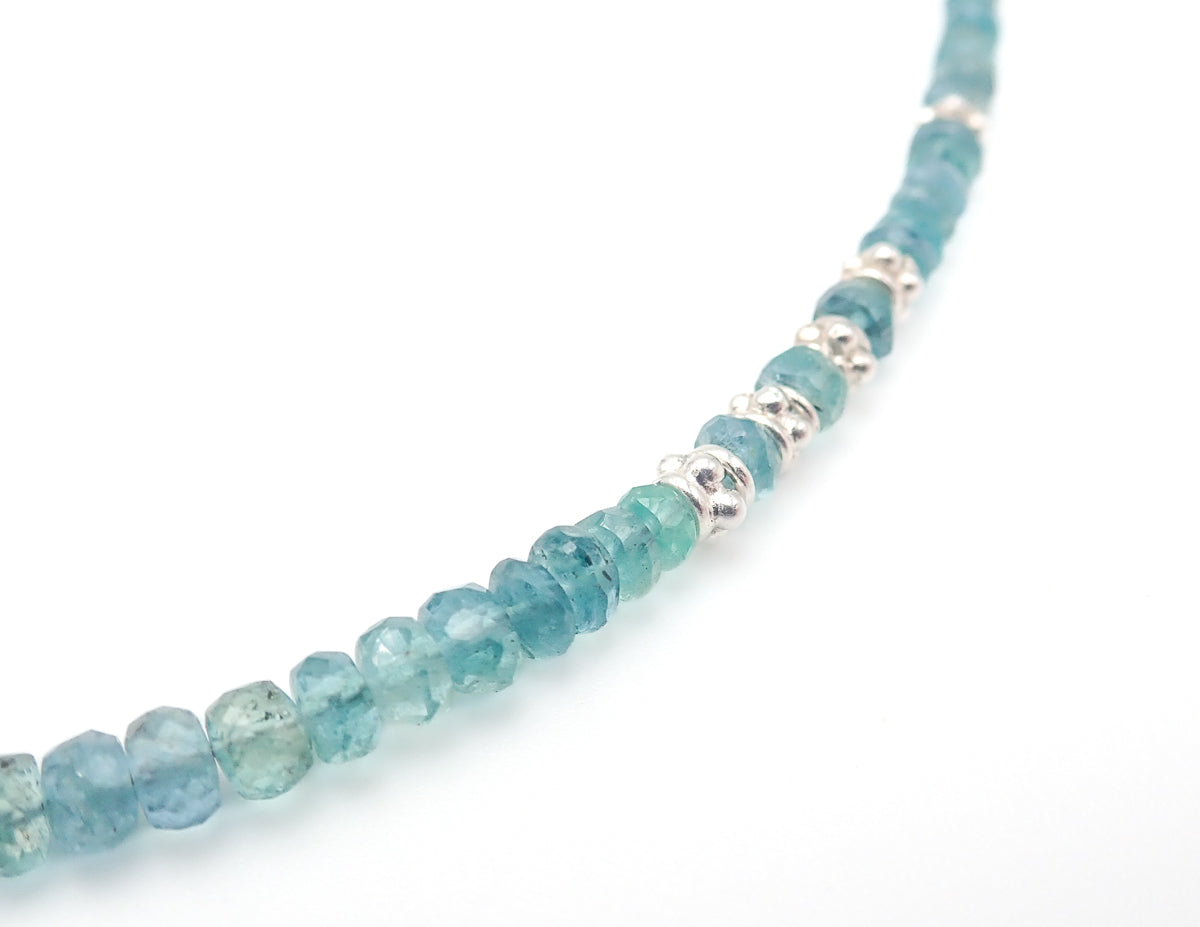 Collier Émeraudes Argent Petit