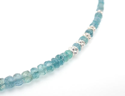 Collier Émeraudes Argent Petit