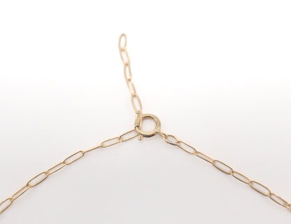 Collier Lapiz Lazuli Or jaune laminé