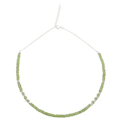 Collier Péridots Argent Petit