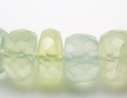 Collier Préhnite Argent