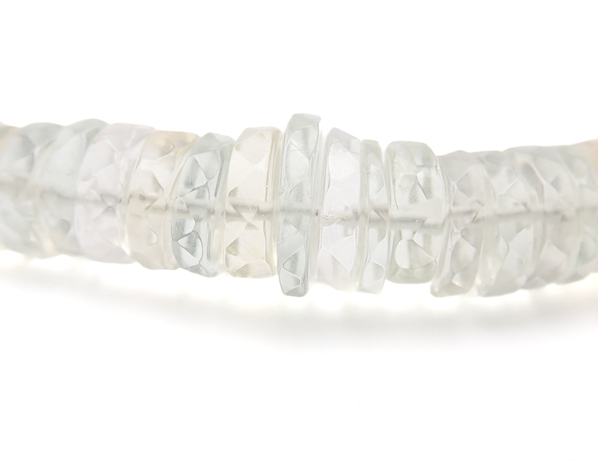 Collier Quartz citron argent