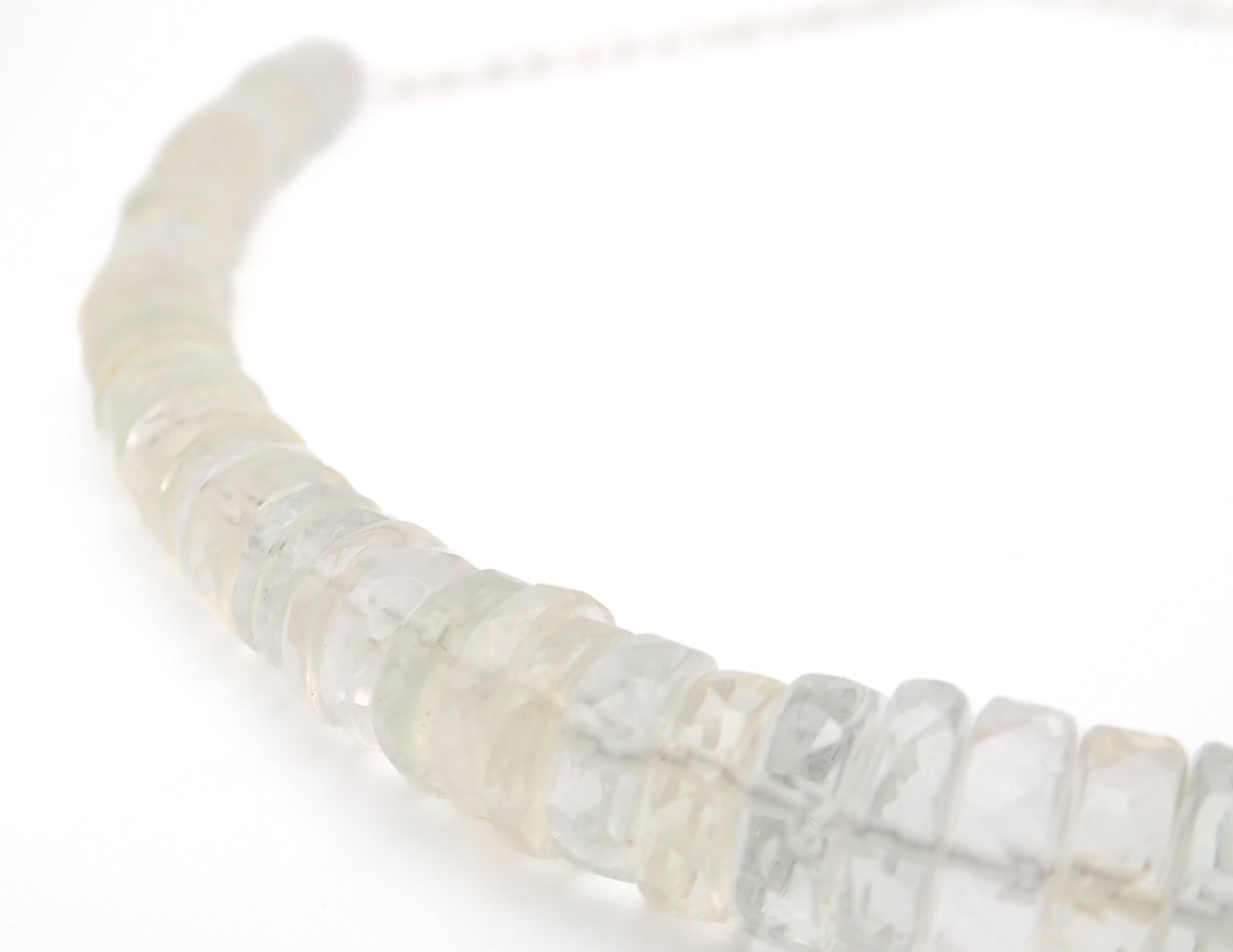 Collier Quartz citron argent