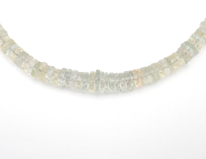 Collier Quartz citron argent