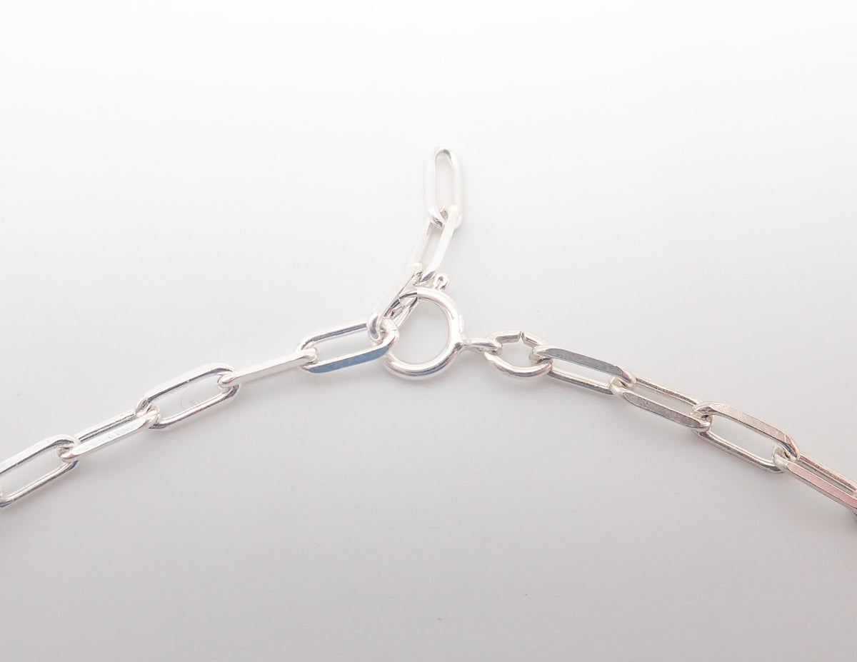 Collier Quartz Tourmaline Argent