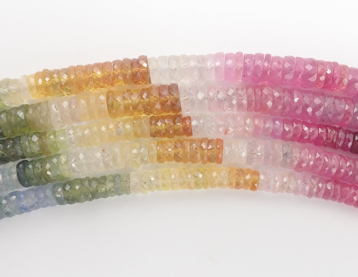 Collier Saphirs 7 Chakras