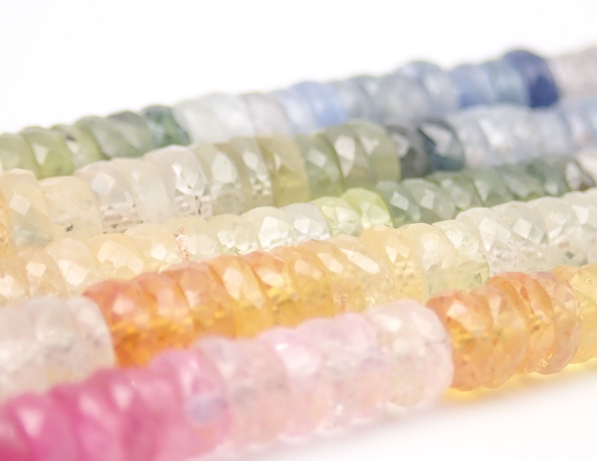 Collier Saphirs 7 Chakras