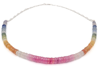 Collier Saphirs 7 Chakras