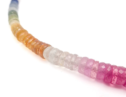 Collier Saphirs 7 Chakras