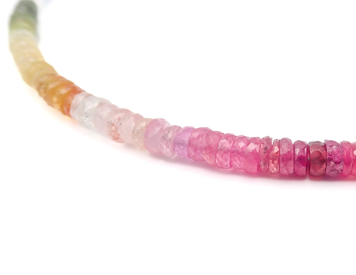 Collier Saphirs 7 Chakras