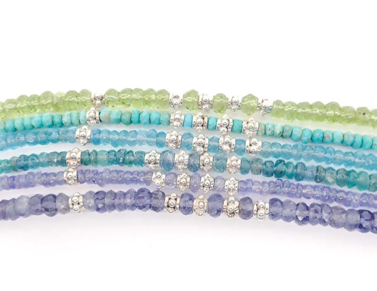 Collier Péridots Argent Petit