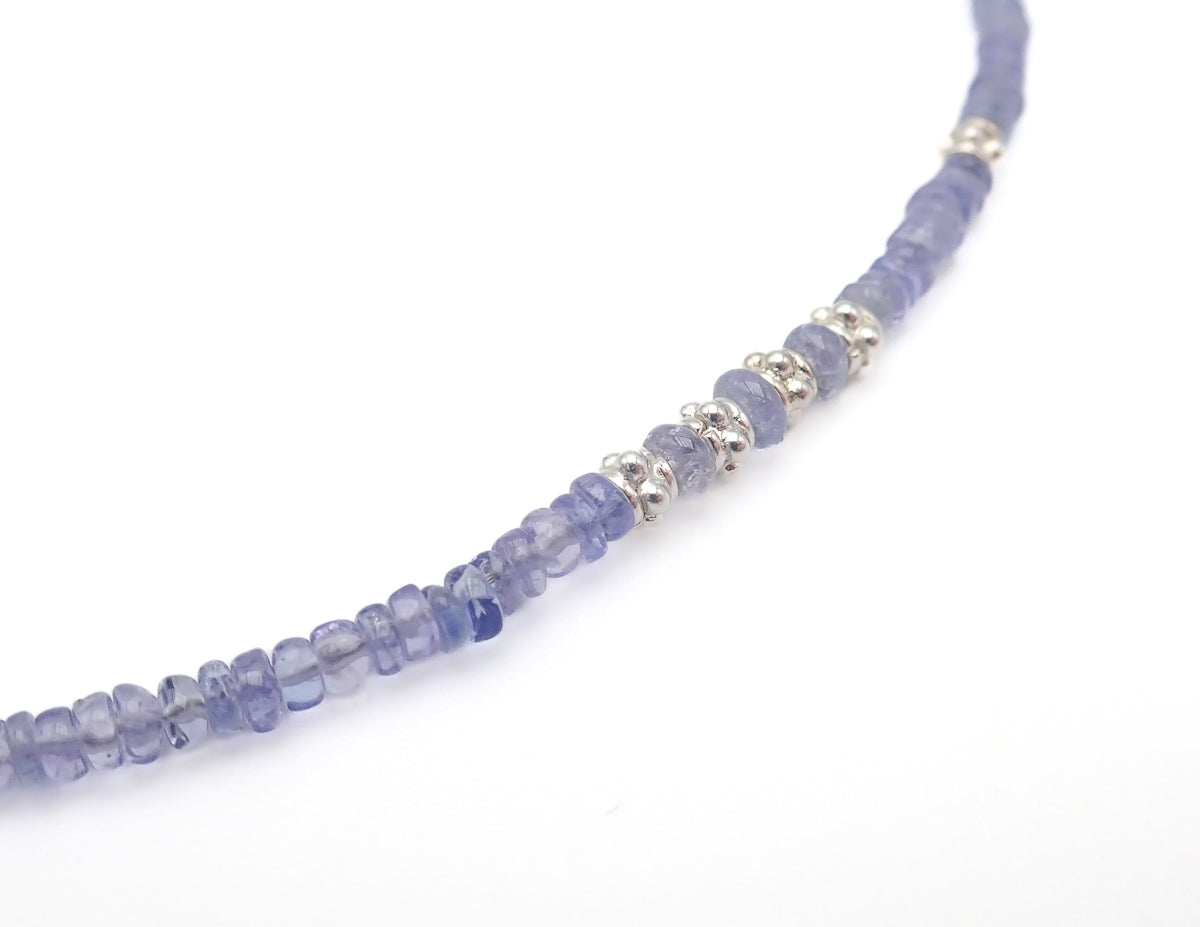 Collier Tanzanite Argent Petit