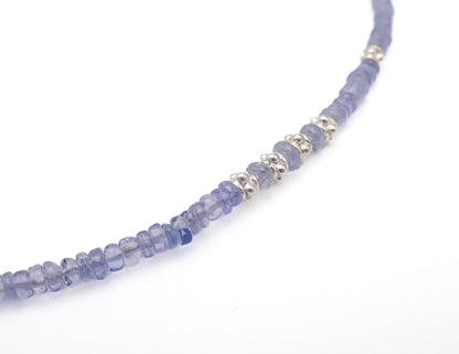 Collier Tanzanite Argent Petit