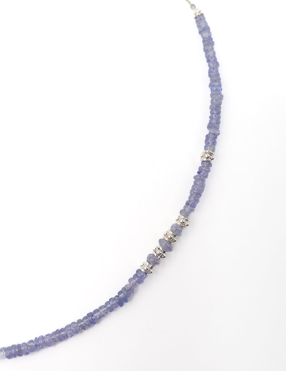 Collier Tanzanite Argent Petit