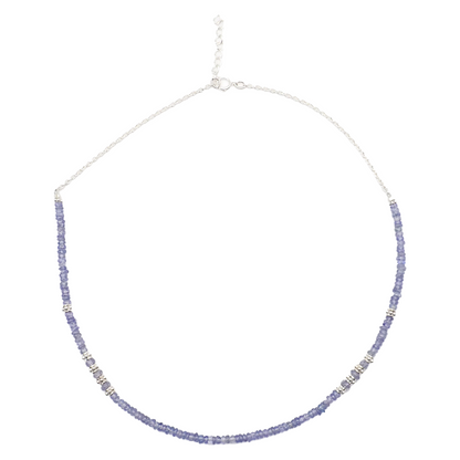 Collier Tanzanite Argent Petit