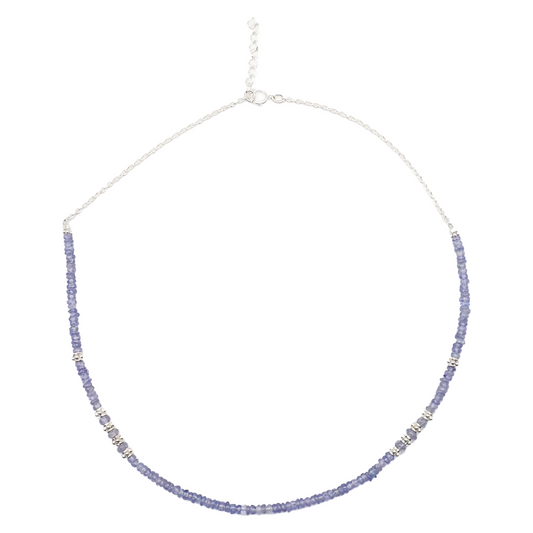 Collier Tanzanite Argent Petit