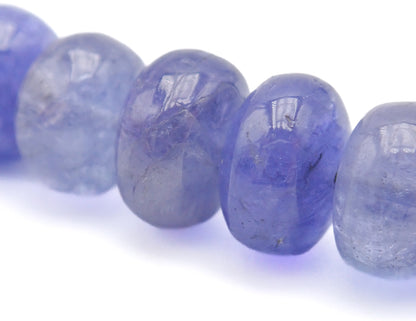 Collier Tanzanites or jaune laminé