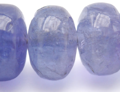 Collier Tanzanites or jaune laminé