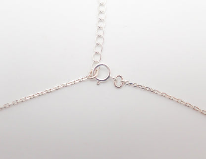 Collier Tourmalines noires Argent