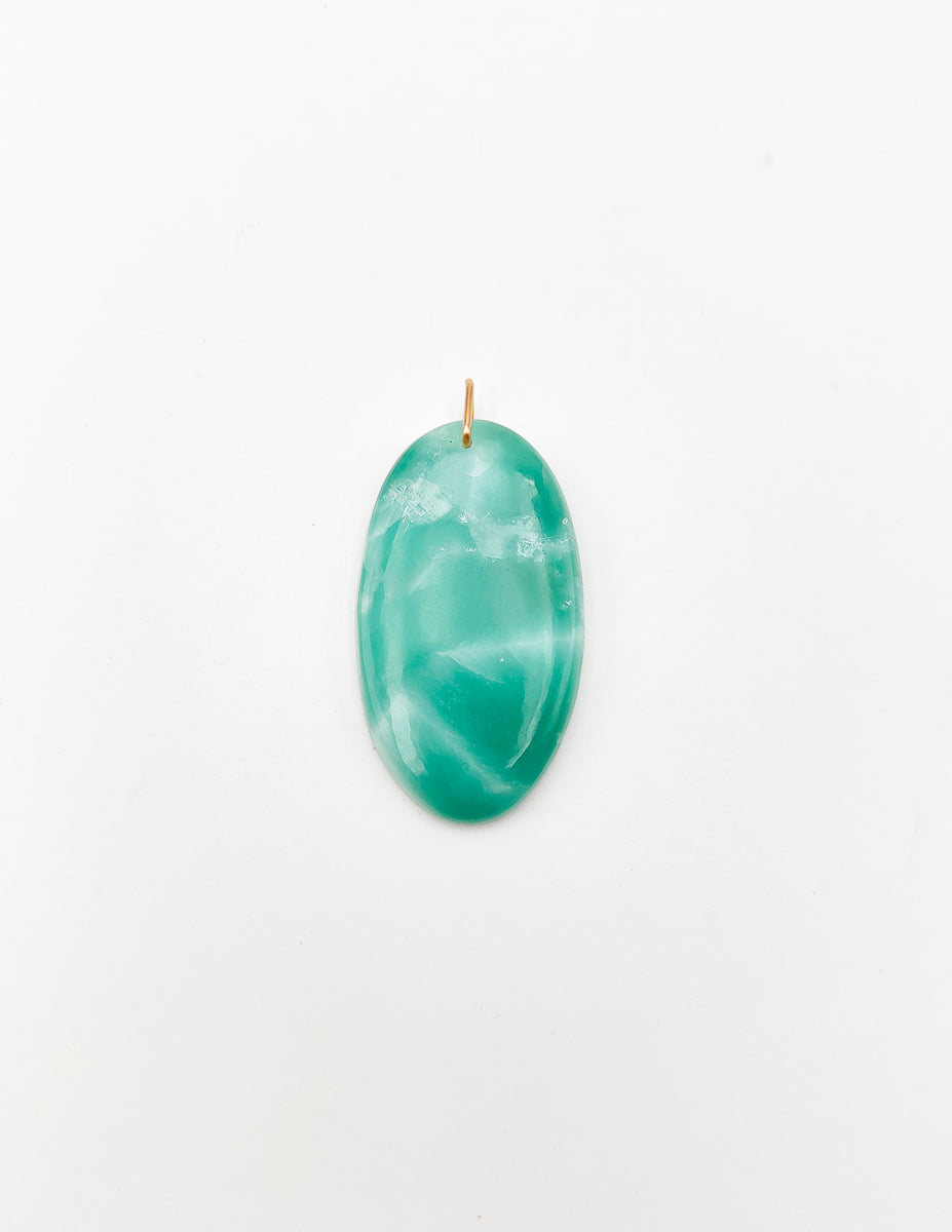 Pendentif Hemimorphite Cristallisée