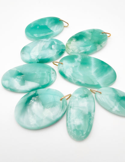 Pendentif Hemimorphite Cristallisée