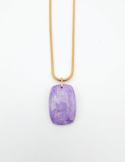 Pendentif Charoïte