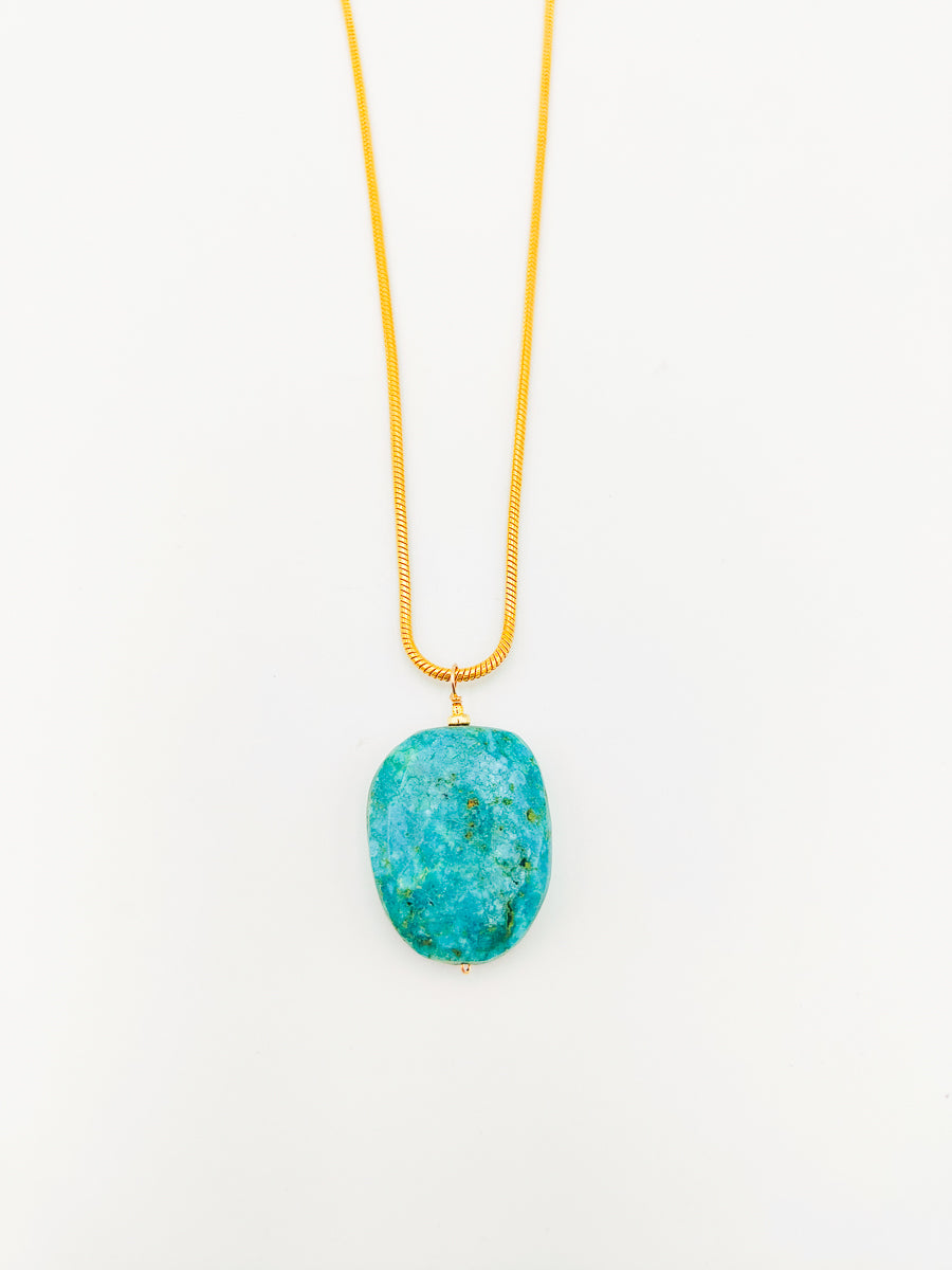 Pendentif Chrysocolle