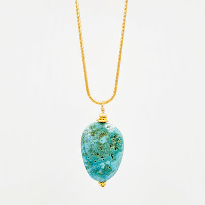 Pendentif Chrysocolle