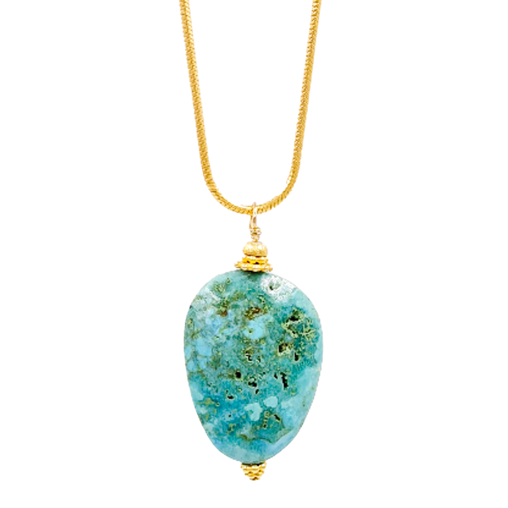Pendentif Chrysocolle