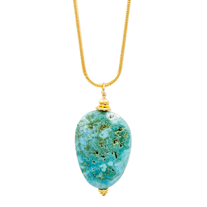 Pendentif Chrysocolle