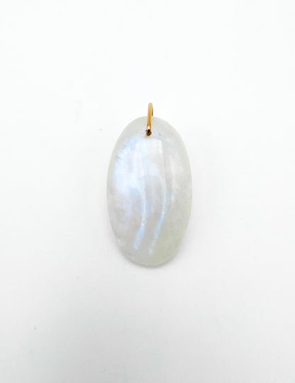Pendentif Pierre de Lune Arc-en-ciel