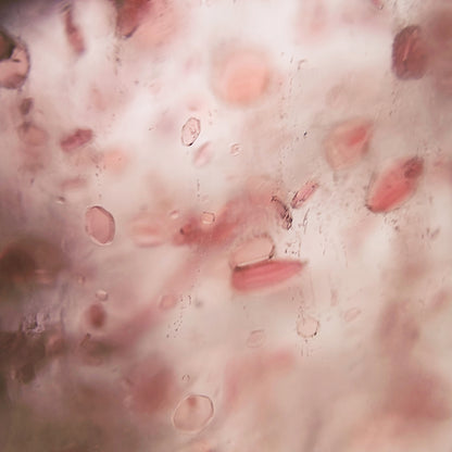 Bague Quartz Fraise facetté - petit