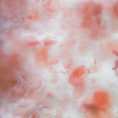 Bague Quartz fraise Facetté - Goutte